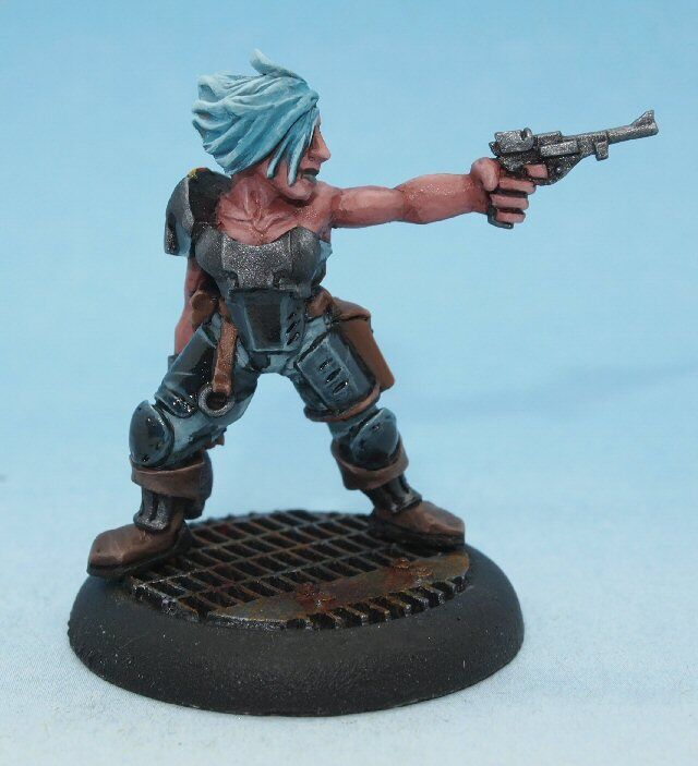 Zeph outlaw - sci fi outlaw miniature