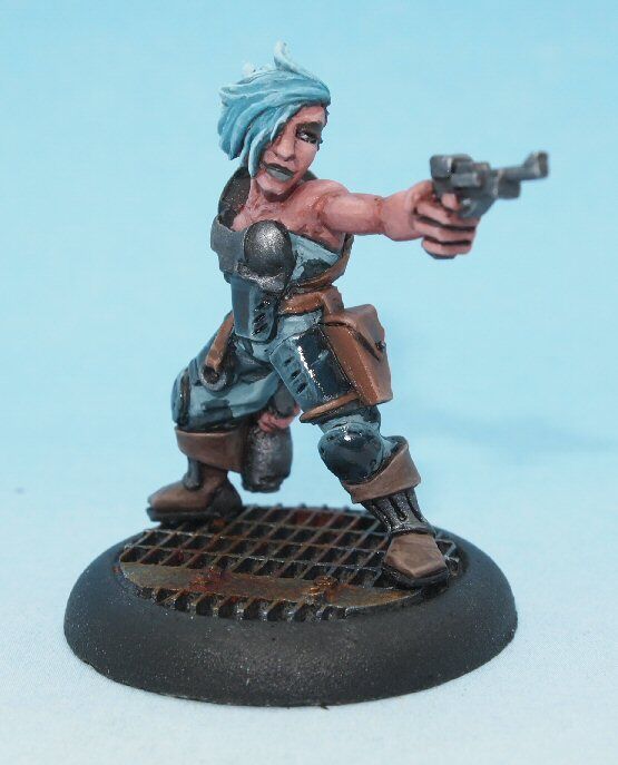 Zeph outlaw - sci fi outlaw miniature